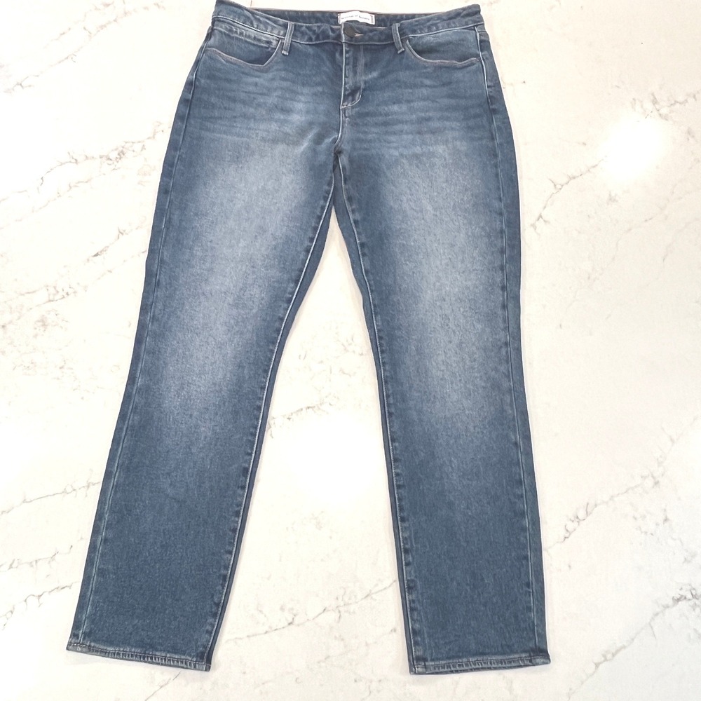 Articles of Society Rene Straight Leg Jeans Womens 30 x 30 Cotton Finsbury Wash